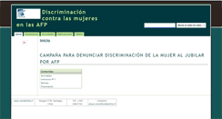 Desktop Screenshot of discriminacion.cendachile.cl