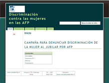 Tablet Screenshot of discriminacion.cendachile.cl